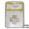 Image 1 : 1913-S Buffalo Nickel PGA MS66+ Type 1