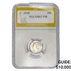 Image 1 : 1918 Mercury Silver Dime PGA MS67 FSB