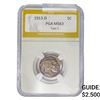 1913-D Buffalo Nickel PGA MS63 Type 1