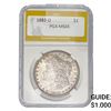 Image 1 : 1882-O Morgan Silver Dollar PGA MS65