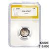 Image 1 : 1901 Barber Dime PGA MS67 Toner