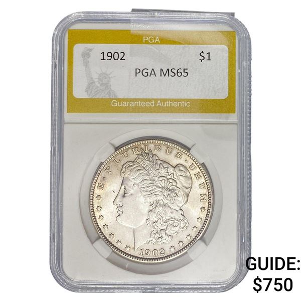 1902 Mercury Silver Dollar PGA MS65