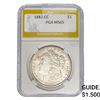Image 1 : 1882-CC Morgan Silver Dollar PGA MS65