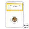 Image 1 : 1835 Capped Bust Half Dime PGA MS64