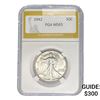 Image 1 : 1942 Walking Liberty Half Dollar PGA MS65