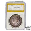 1887 Morgan Silver Dollar PGA MS65