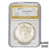 1883-O Morgan Silver Dollar PGA MS64 PL