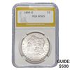 Image 1 : 1899-O Morgan Silver Dollar PGA MS65