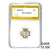 Image 1 : 1856-O Seated Liberty Half Dime PGA MS63+
