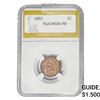 Image 1 : 1892 Indian Head Cent PGA MS66 RB