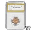 Image 1 : 1933-D Wheat Cent PGA MS66 RB
