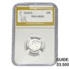 Image 1 : 1918-D Mercury Silver Dime PGA MS65
