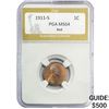 Image 1 : 1911-S Wheat Cent PGA MS64 Red