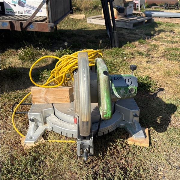 SUPERIOR POWER TOOLS MITRE SAW