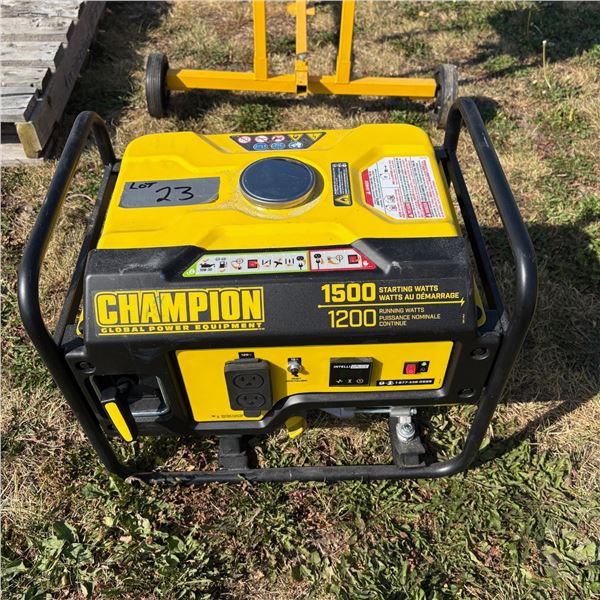 CHAMPION 1500 WATT GENERATOR