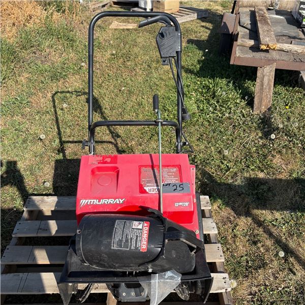 MURRAY ELECTRIC SNOW BLOWER