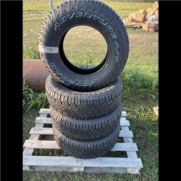 NEW - 4 ADVENTURE JOY ROAD LT 245/70R16 TRUCK TIRES