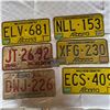 Image 1 : LOT 51 - VINTAGE LICENSE PLATES