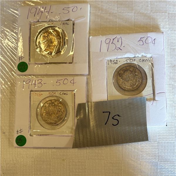 LOT 75 - CANADIAN COINS