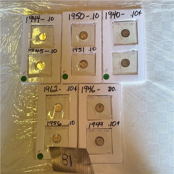 LOT 81 - CANADIAN COINS