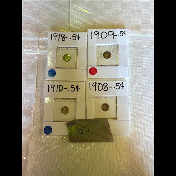 LOT 85 - CANADIAN NICKELS