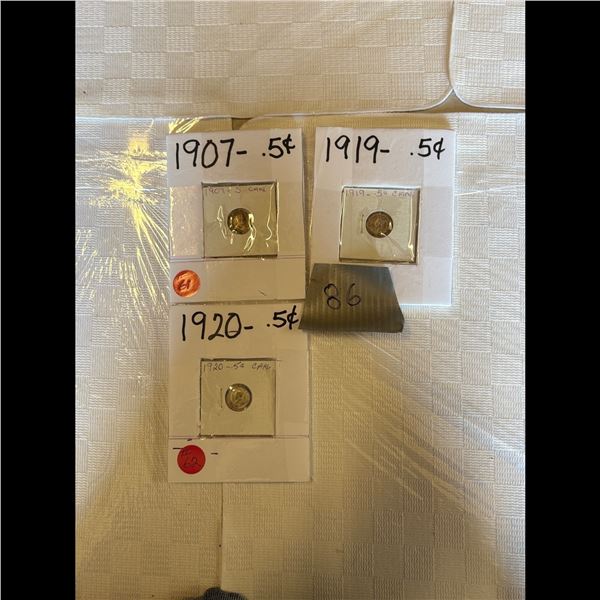 LOT 86 - CANADIAN NICKELS