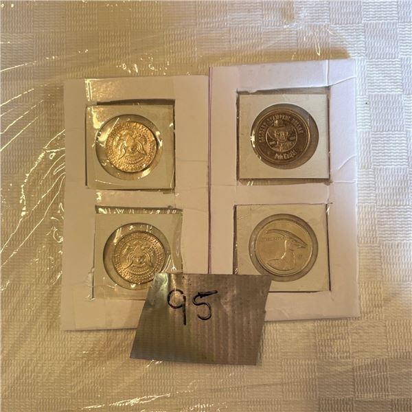 LOT 95 - FOUR COINS