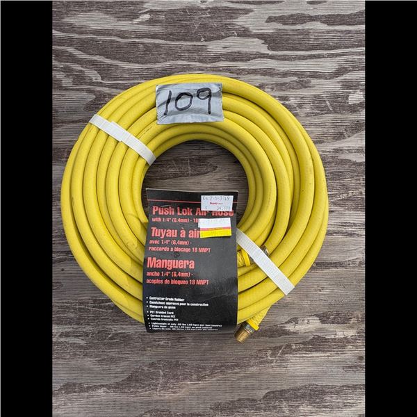 PUSH LOC AIR HOSE 1/4 INCH 50 FT