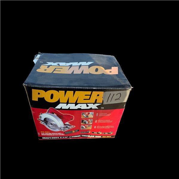 POWER MAX ELECTRIC 7 1/4 INCH CIRCULAR SAW