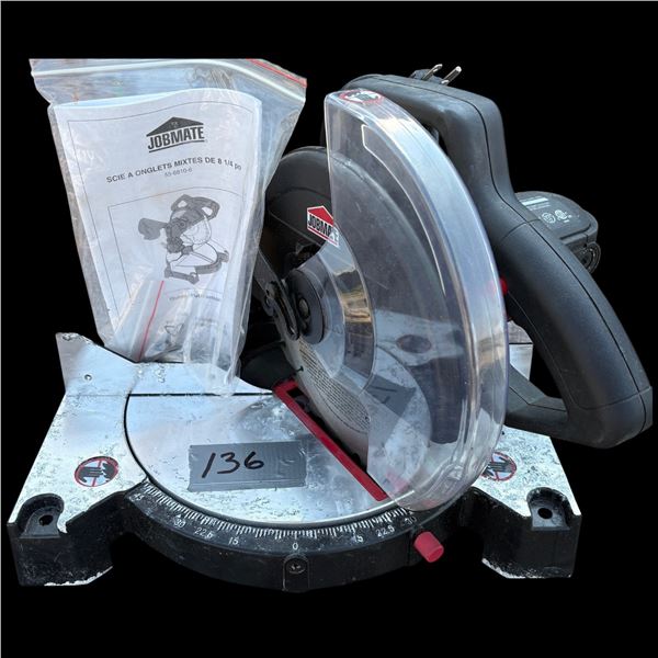 JOBMATE 8 1/4 COMPOUND MITRE SAW