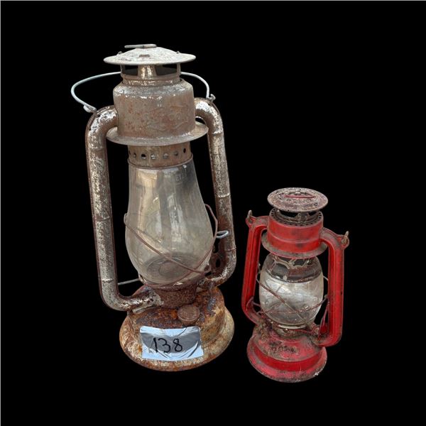 VINTAGE OIL LANTERNS