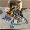 Image 1 : TUB OF NEW & USED MISC TOOLS