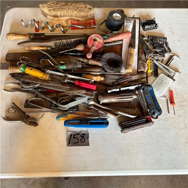 LOT 158 - MISCELLANEOUS TOOLS