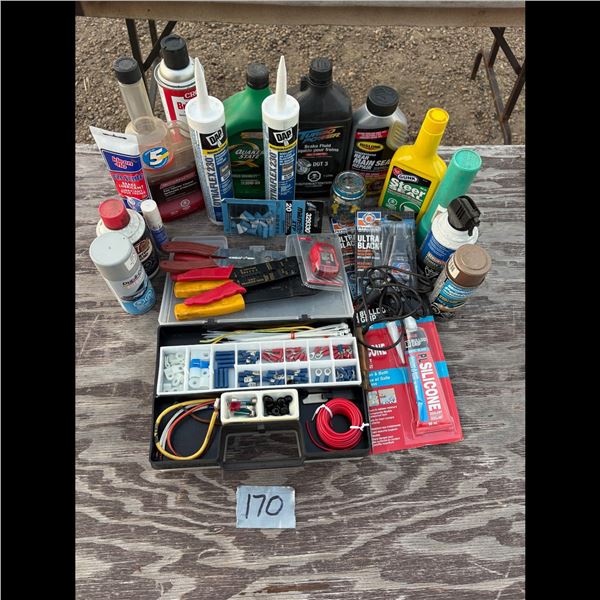 LOT 170 - MISCELLANEOUS SHOP SUPPLIES