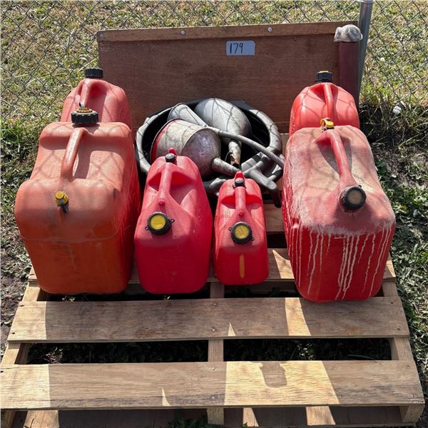 LOT OF GAS AND OIL RELATED ITEMS