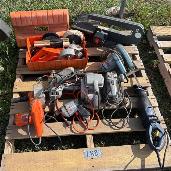 LOT OF POWER TOOLS