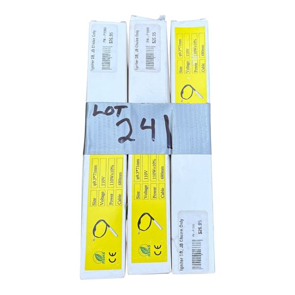 GREEN MOUNTAIN GRILLS - 3 IGNITERS