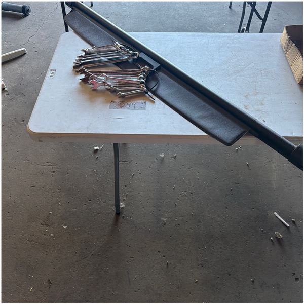 2 WRENCH SETS AND A COVER TO FIT SMALL TRUCK BOX