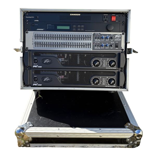 LOT OF PEAVEY AND BOSE