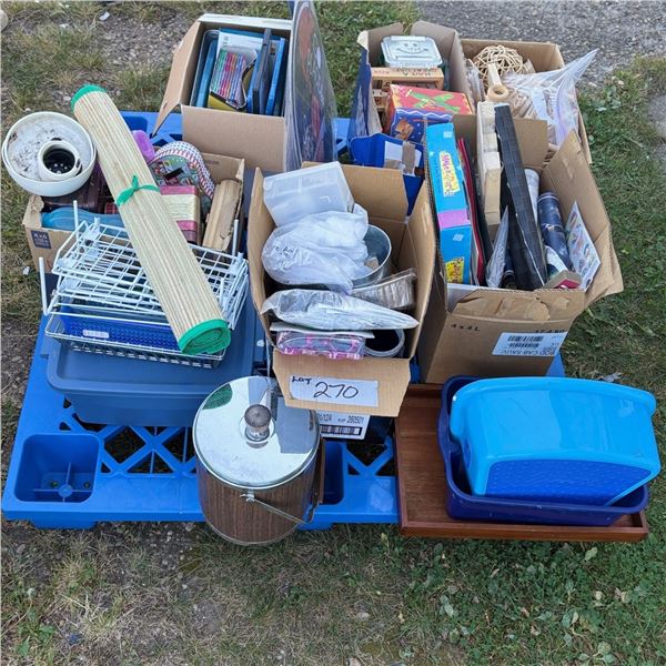 HOUSEHOLD AND MISC PALLET