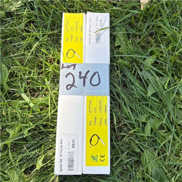 GREEN MOUNTAIN GRILLS - 2 IGNITERS