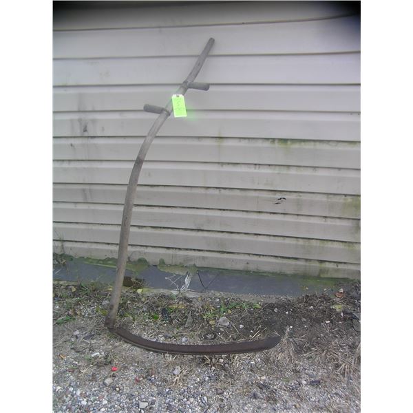 Antique scythe circa 1880