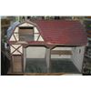 Image 1 : Antique barn shaped model/building/child's play house