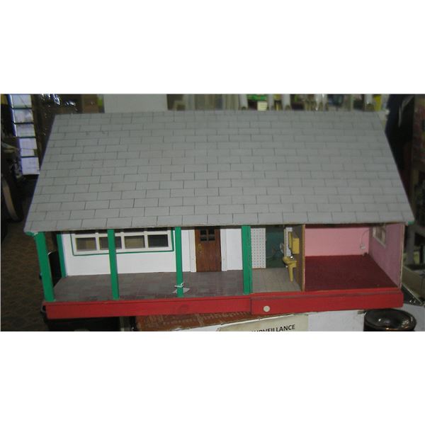 Large vintage doll house