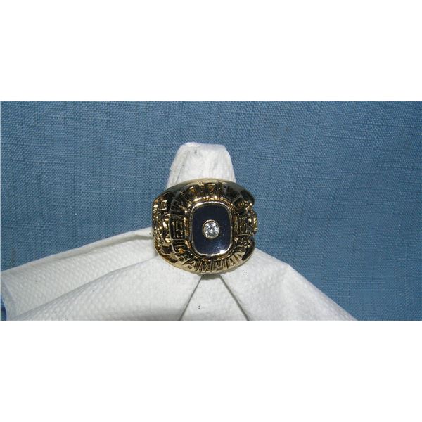 NY Mets 1986 world champions World Series replica ring