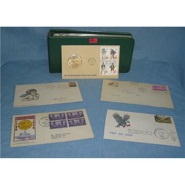 Large collection of vintage first day stamps and covers