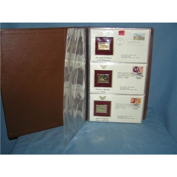 Large collection of first day of issue golden stamps and covers