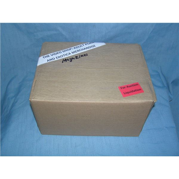 Moving and Storage Company mystery box lot marked The Video Shop