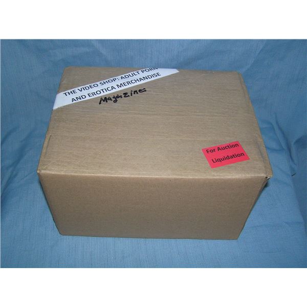 Moving and Storage Company mystery box lot marked The Video Shop