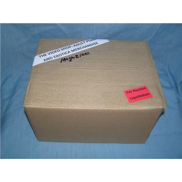 Moving and Storage Company mystery box lot marked The Video Shop